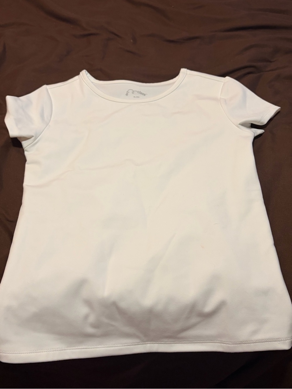 art class White Short-Sleeve Basic Tee